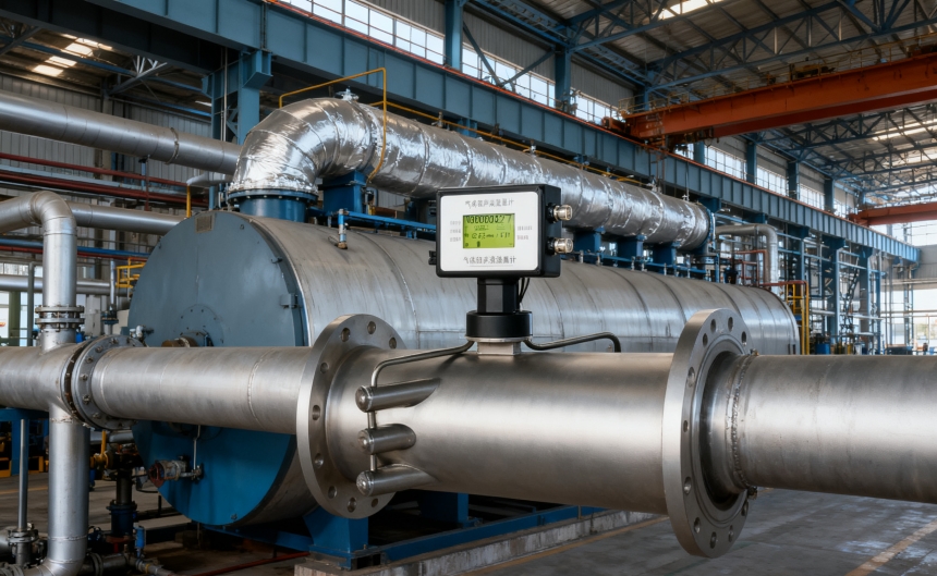 某大型燃煤锅炉烟气流量测量成功案例